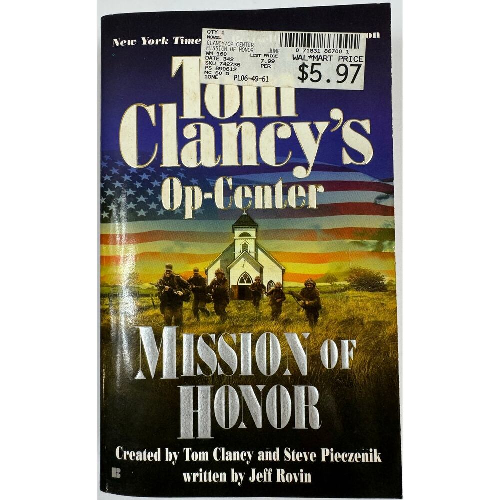 Mission of Honor by Tom Clancy (Paperback)